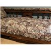 Image 2 : ANTIQUE CHAISE LOUNGE CHAIR - NOTE MINOR REPAIRED DAMAGE