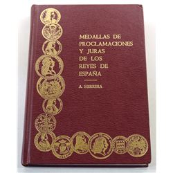Herrera: Medallas de Proclamaciones y Juras de los Reyes de España