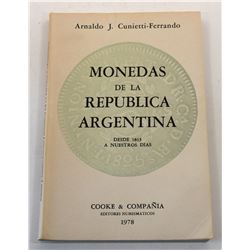 Multiple Book Lot (14): (Signed) The Coinage of Argentina