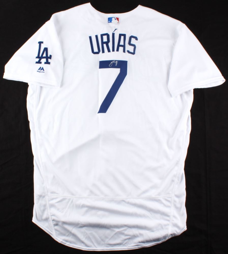 Julio Urias Signed Dodgers Jersey (MLB Hologram)