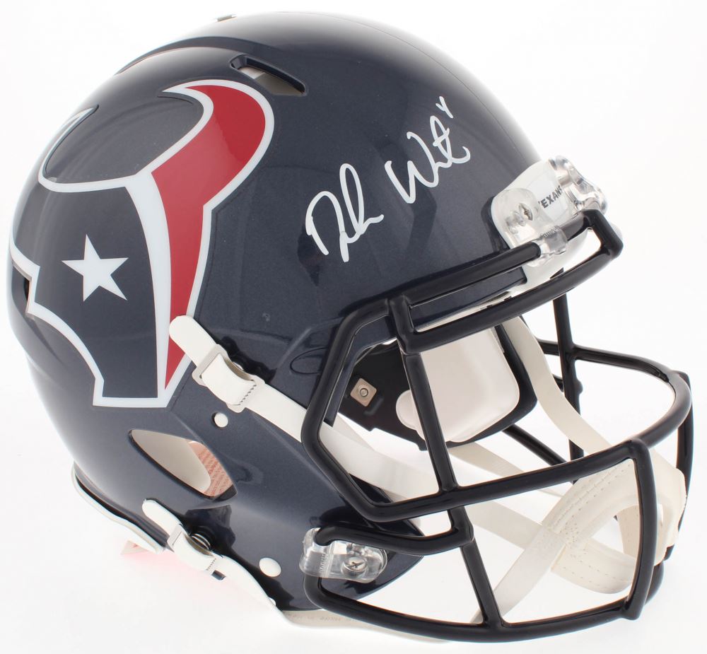 Deshaun Watson Signed Texans FullSize Authentic Speed Helmet (Watson