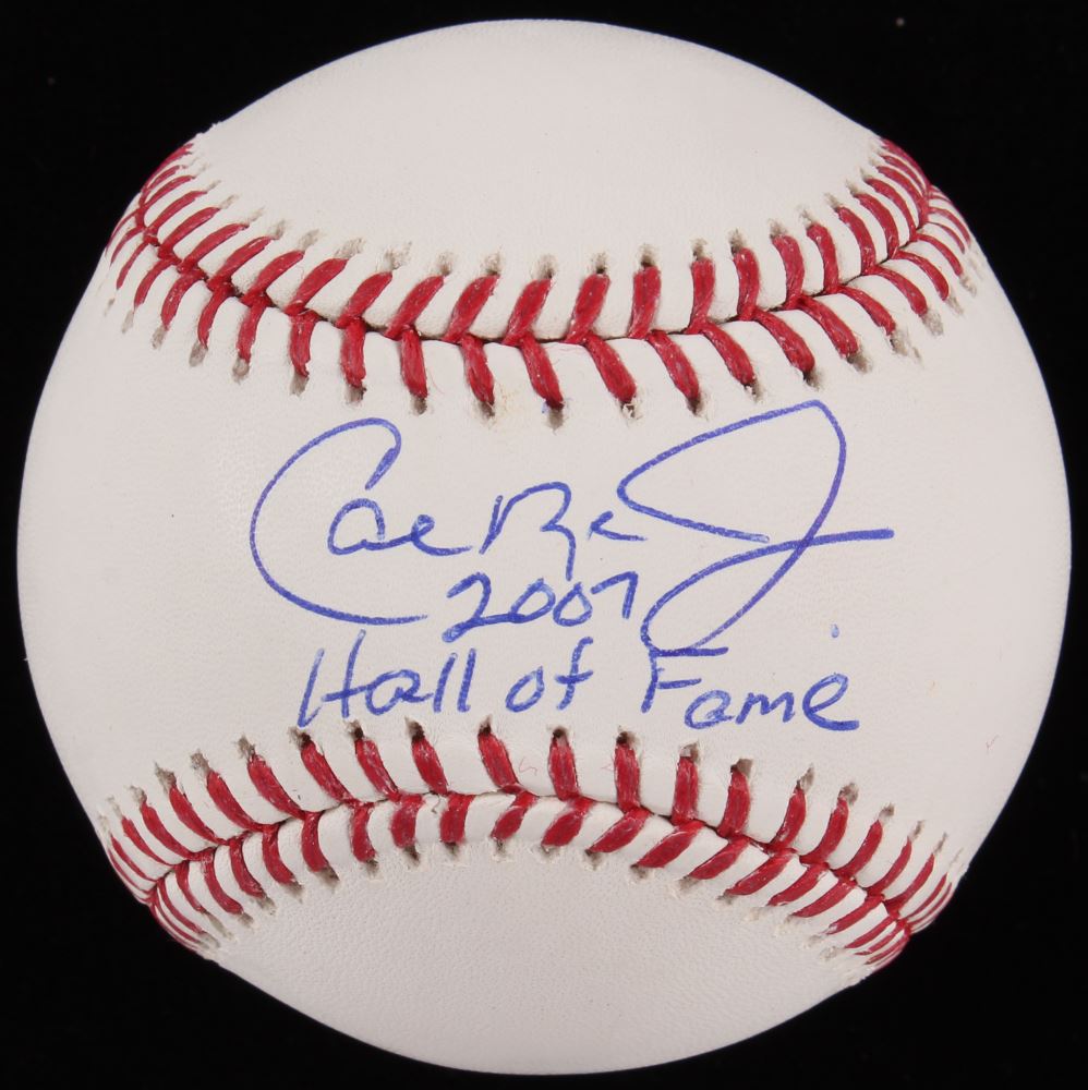 Cal Ripken Jr. Signed OML Baseball Inscribed 