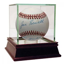 Joe Sewell Signed OAL Baseball Inscribed  1932 World Series    NY Yankees vs Chicago Cubs  (PSA COA)