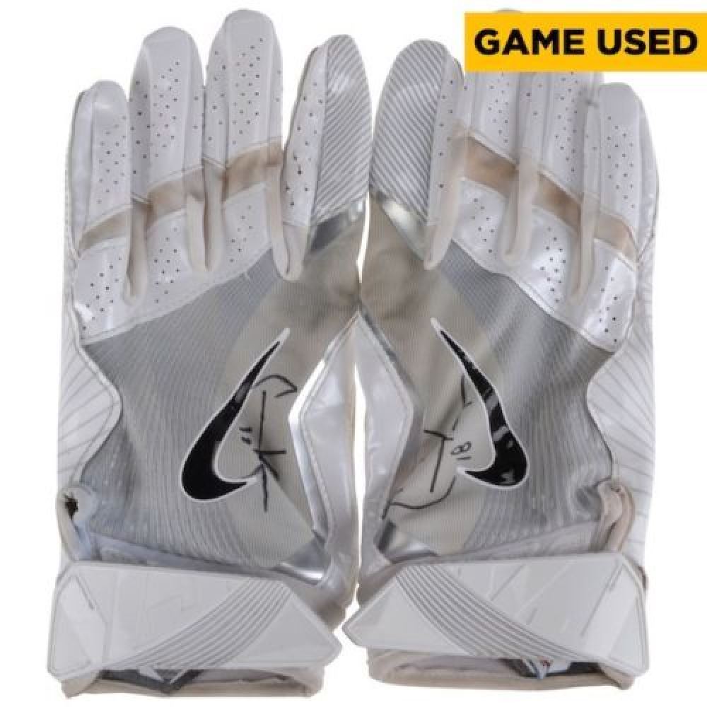 Cooper Kupp Signed Rams GameUsed Pair of Nike Gloves (Fanatics COA)
