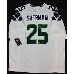 Richard Sherman Signed Seahawks Jersey (Sherman COA)