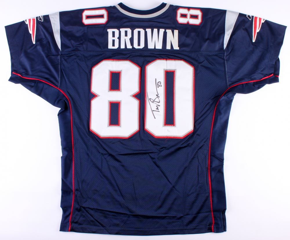 Troy brown jersey throwback Clearance