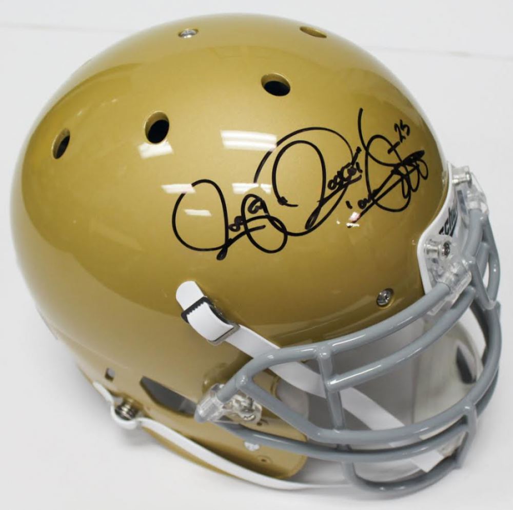 Autographed Raghib "Rocket" Ismail Mini Football Helmet - Las Vegas/Oakland Raiders, Includes Beckett BAS Certificate Of Authenticity