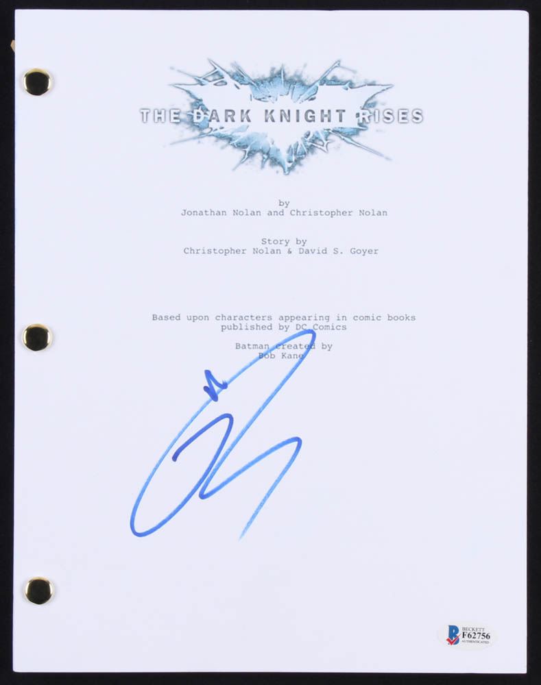Tom Hardy Signed 