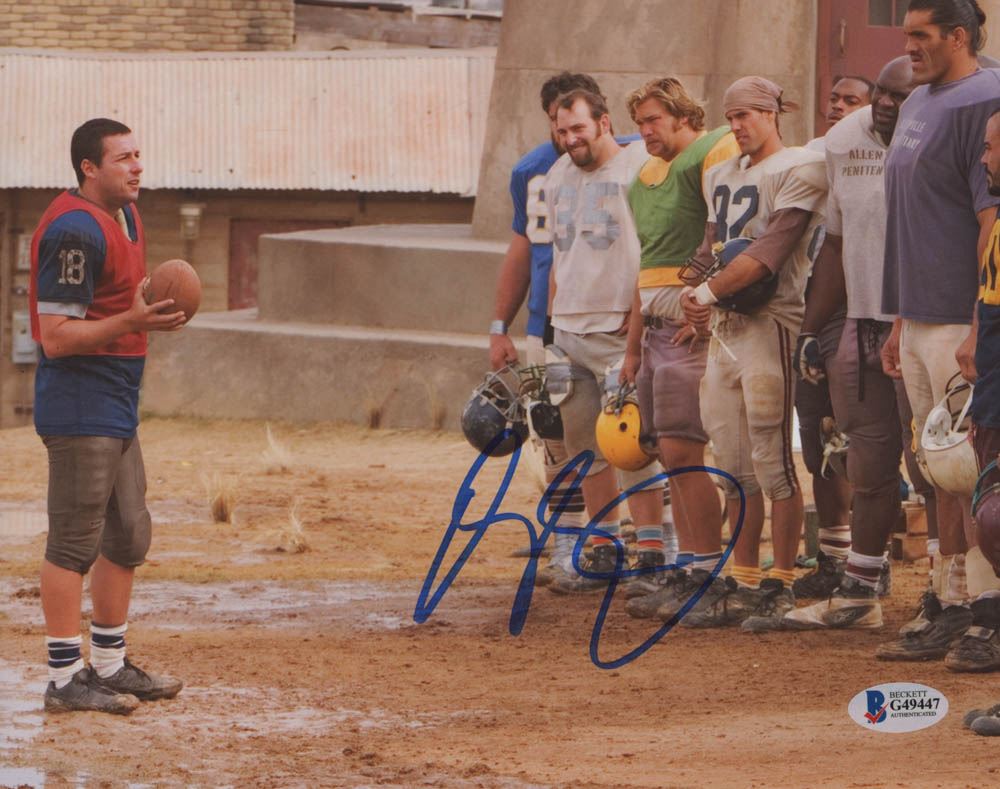 Adam Sandler Signed "The Longest Yard" 8x10 Photo (Beckett COA)