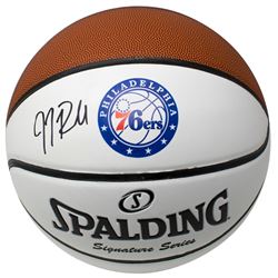 J.J. Redick Signed Philadelphia 76ers Logo Basketball (JSA COA)