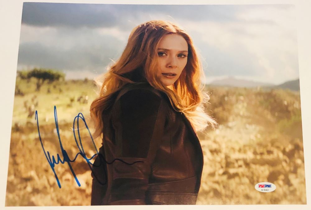 Elizabeth Olsen Signed 