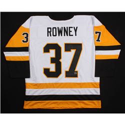 Carter Rowney Signed Hockey Puck - 2017 Stanley Cup a