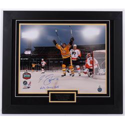 Marco Sturm Signed Bruins 23.5x27.5 Custom Framed Photo Display (Sturm Hologram)