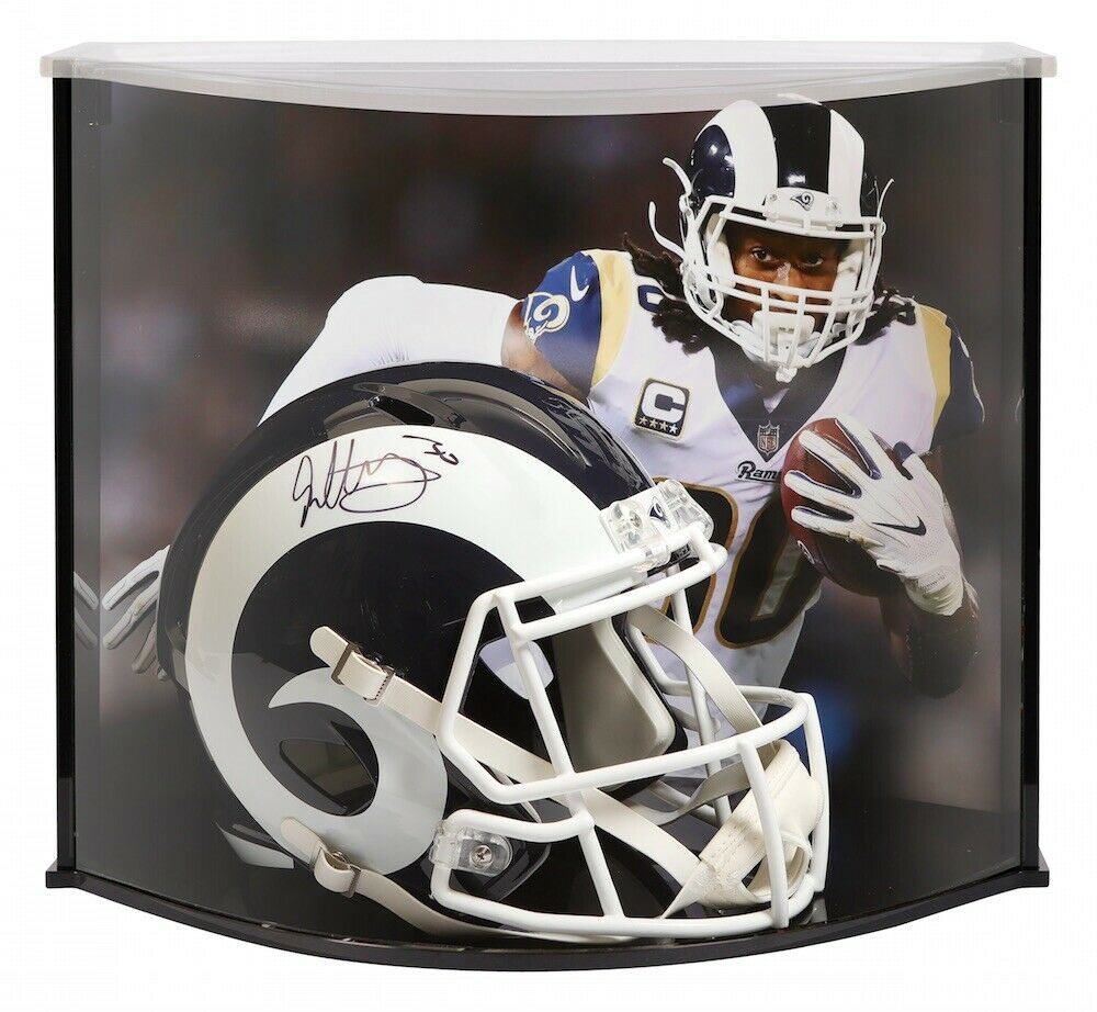 todd gurley signed helmet