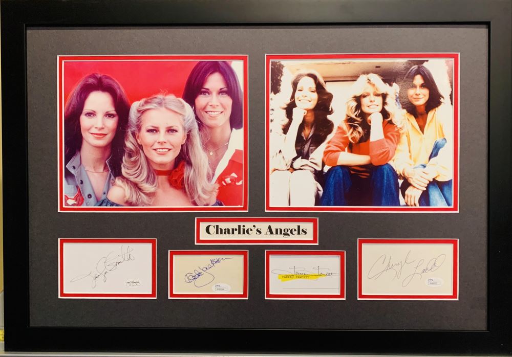 CHARLIE'S ANGELS CAST signed autographed photo COA Hologram