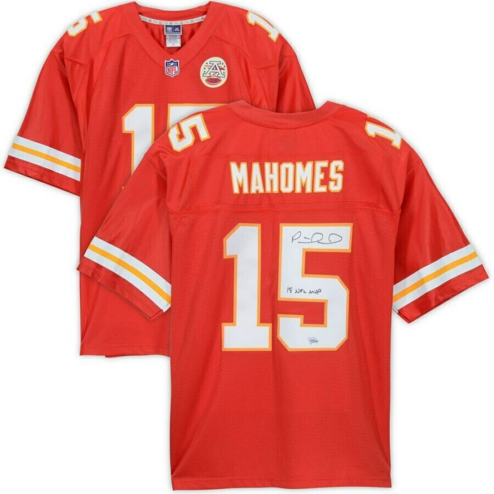 patrick mahomes on field jersey