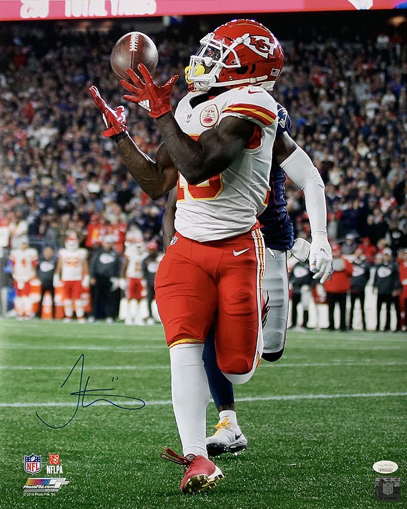 Tyreek Hill Signed Kansas City Chiefs 16x20 Photo (JSA COA)