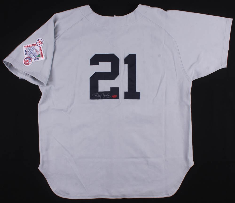 roger clemens jersey number
