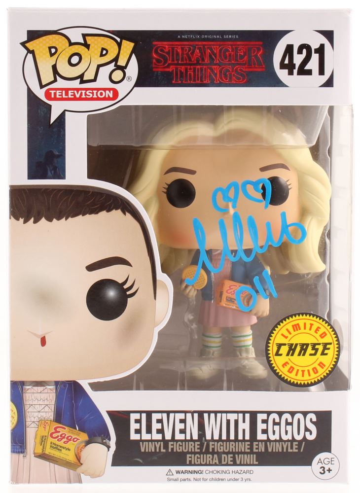 Millie Bobby Brown Signed Limited Chase Edition Stranger Things
