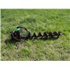 Wheatheart hyd. post auger, bucket mount, 12” bit