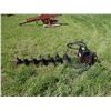 Image 2 : Wheatheart hyd. post auger, bucket mount, 12” bit