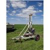 Image 2 : Long-Airdox Co. post hole drill, pull-behind, gas engine, 8” bit
