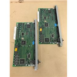 (2) MITSUBISHI QX522B CIRCUIT BOARD