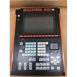 Mazatrol 640 Control Panel w/FCA635MNY-ND Numerical Control Unit and FCU6-HD242-3 HDD Unit