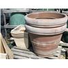 Image 1 : LOT OF ASSORTED DECORATIVE PLANTERS