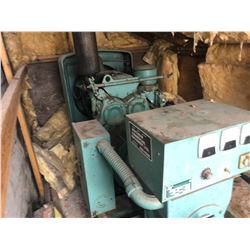 BENNETT & EMMOTT GENERATOR SET, 50 KVA, 1 OR 3 PHASE, 40 KW, SKID MOUNTED, VIEW INFO PLATE IN