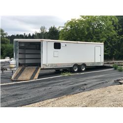 TRITON TANDEM AXLE CARGO TRAILER, 2005, GVW 4500 KG, VIN: 4TCSU22275HH31000, FRONT DOOR, SIDE DOOR,