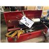 Image 1 : RED TOOL BOX WITH CONTENTS