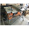 Image 1 : RIDGID TABLE SAW WITH STAND