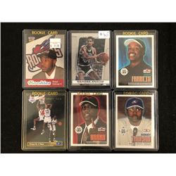 NBA BASKETBALL ROOKIE CARD LOT