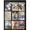 Image 1 : GAME WORN JERSEY HOCKEY CARD LOT