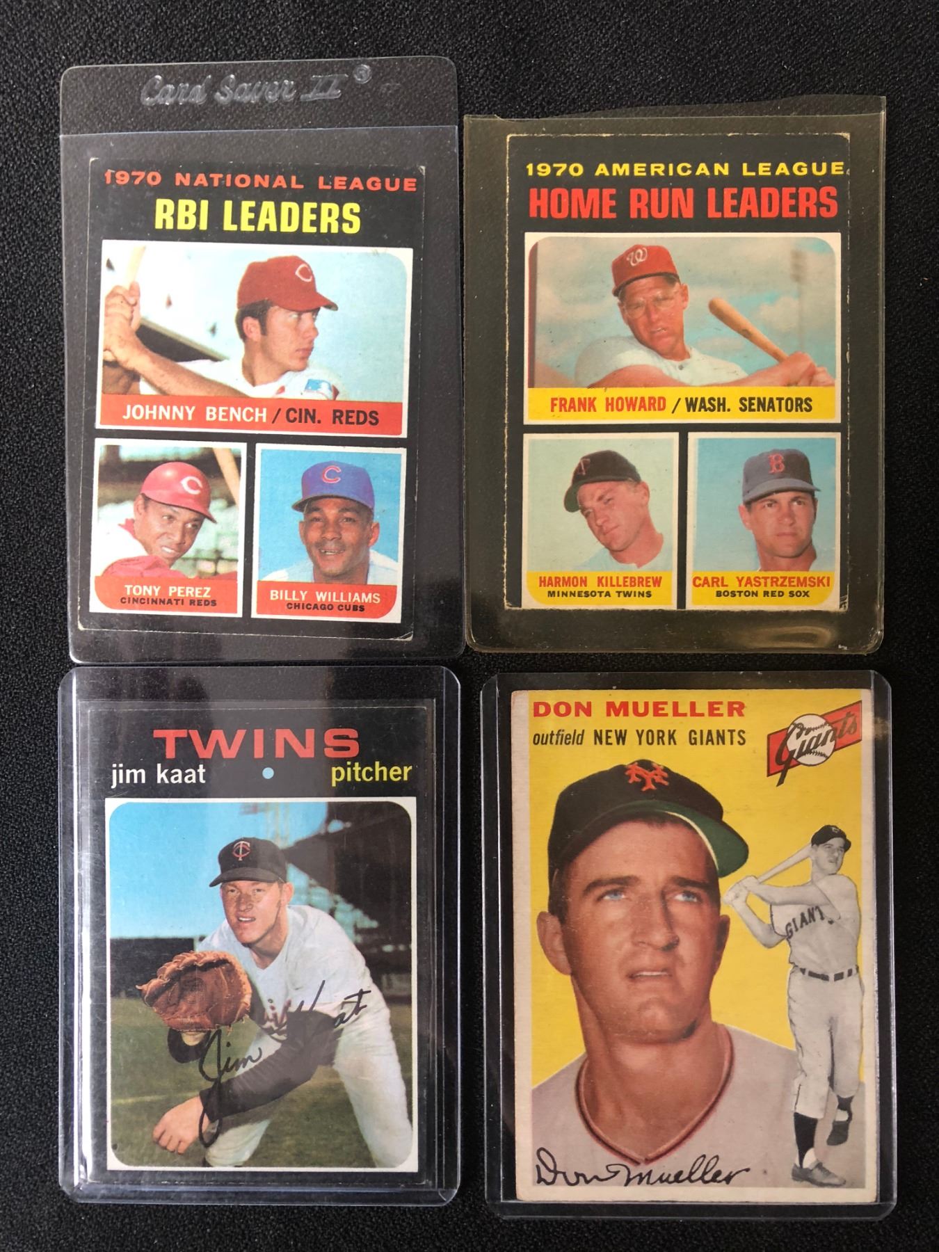 VINTAGE BASEBALL TRADING CARDS LOT VINTAGE BASEBALL TRADING CARDS LOT