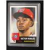 Image 1 : 2018 Topps Living Set Victor Robles #80 Rookie Card