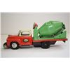 Image 2 : Pressed tin cement truck, friction driven, made in Japan, 8" in length