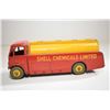 Image 2 : Dinky toys "A.E.C. Monarch Thompson Tank" Shell Oil delivery truck in played with condition