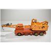 Image 2 : Dinky Super Toys "20 Ton Lorry/Mounted Crane" No. 972 in fair condition