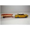 Image 2 : Dinky Toys "Cortina" and a boat trailer with Healey Sports Boat made by Dinky, all in fair condition