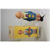 Image 1 : German made Distler Happy Clown wind-up tin toy with original box and key