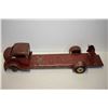 Image 2 : Vintage pressed tin toy fire truck made by Lincoln, missing front wheel and ladders