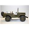 Image 2 : Vintage pressed steel Jeep, maker unknown, extremely detailed, 13 1/2" in length