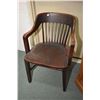 Image 1 : Vintage open arm office chair made by The B. L. Marble Chair Co, Redford, Ohio