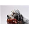 Image 2 : Royal Doulton retriever with pheasant on porcelain base HN2529, 12" in length