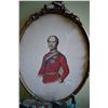 Image 2 : Antique oval framed prints of Victoria and Albert