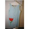 Image 1 : Vintage Models Coat cotton sundress with appliqu‚d tulip