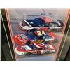 Image 3 : EXCLUSIVE NASCAR COLLECTION! BEAUTIFULLY FRAMED RACING PICTURE OF KEVIN HARVICK #29, JEFF GORDON #24