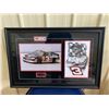 Image 1 : EXCLUSIVE NASCAR COLLECTION! BEAUTIFULLY FRAMED TRIBUTE TO DALE EARNHARDT SR #3 GONE...BUT NOT FORGO